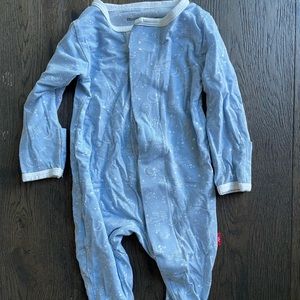 Newborn size magnetic me footie (only worn once)